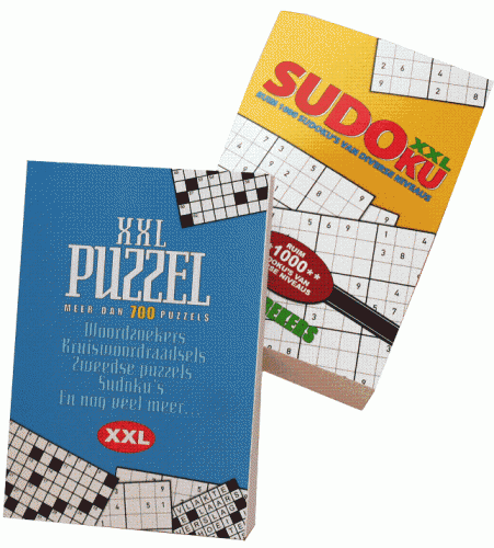 we create puzzle books and sudokus
